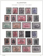 Plebiscyt OLSZTYN, 27 zn. kasowanych bez kleju