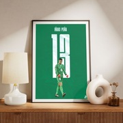 Inaki Pena - plakat A3 - Fc Barcelona