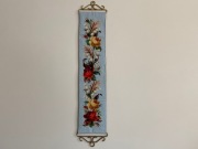 Gobelin Szarfa Vintage lata 60-te Skandynawska Dekoracja Ścienna