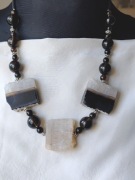 Promocja!Naszyjnikl Agat druzy sr. 925