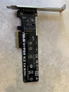 Asus m.2 hyper karta pciex x4 adapter ssd