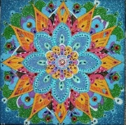 Obraz malowany diamentami 