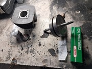 Wsk 125 cylinder zmd po szlifie tłok zestaw wał po regeneracji duells 