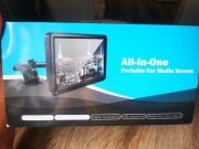 Przenośny samochodowy ekran multimedialny typu wszystko w jednym 