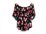 Ambiance bluzka hiszpanka kwiaty.S