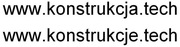 Domeny: konstrukcja.tech + konstrukcje.tech