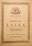 Program teatralny - Lalka 1952 - Teatr Polski 