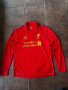 Liverpool 2012/13 koszulka meczowa domowa Warrior długi rękaw oryginał
