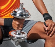 Mankiet na nadgarstek fitness 