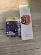 Smartwatch czarny i niebieski