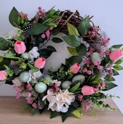 Wianek wiosenny wielkanocny