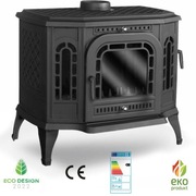 Piec piecyk kominek wolnostojący żeliwny koza KAWMET P7 PB ECO 10,5 kW