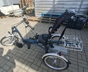 Rower trzykołowy trójkołowy rehabilitacyjny duży wymusza pracę nóg