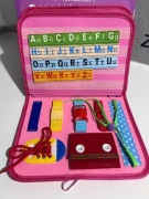 Busy Board Montessori – Zabawka Edukacyjna dla Dzieci