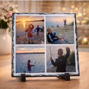 FOTO GARNIT Z NADRUKIEM 1 - 4 ZDJĘCIA PAMIĄTKA URODZINY GIFT PRZYJACIEL