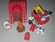 Lego duplo duży zestaw straż dach 