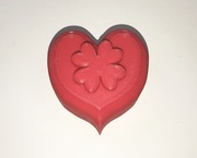 Małe pudełko serce serduszko Walentynki koniczynka na prezent 