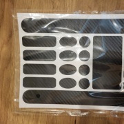 Naklejki Na Ramę roweru Karbon imitacja