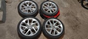 Felgi aluminiowe Seat Leon 3 FR, R18 z oponami.