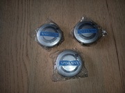 Dekielki zaślepki kapsle dekielek VOLVO 64 mm Srebrny połysk