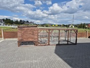 Kurnik dla kur  z wolierą 