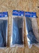 OPASKI ZACISKOWE KABLOWE TRYTKI UV CZARNE 2,5x200