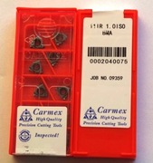 Płytka do gwintu wewnętrznego 11IR 1,0 ISO BMA