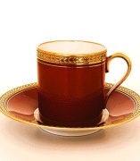 **dla MĘŻCZYZNY** królewska filiżanka do kawy porcelana LIMOGES 1945+