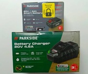 NOWY zestaw Parkside szybka ładowarka 4.5a akumulator 4ah PAPS 204 A1