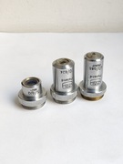 Zestaw obiektywów PZO do mikroskopu 