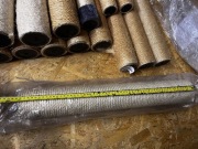 Rolki tuby drapak dla kota 60 cm 40 cm 