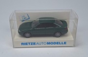 RIETZE AUTO MODELLE - AUDI A4 B5, skala 1:87, oryginalne pudełko (zielone)