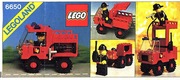 KLOCKI LEGO ZESTAW NR 6650 STRAŻ TOWN AUTO LEGOLAND UNIKAT MAKIETA !!