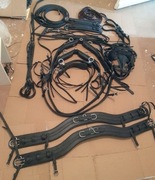 Uprząż na parę koni duży cob biothan 