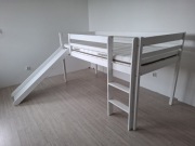 Łóżko ze zjeżdżalnią + materac – 350zł – Szczecin Warszewo