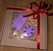 Lawendowy zestaw - gwiazdka i tabliczka zapachowa. Idealny prezent 