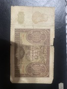 Banknot 100 złotych serii C z 1940 roku      