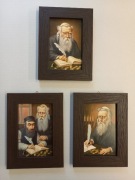 OBRAZ ŻYD NA SZCZĘŚCIE KOMPLET 3 SZTUK +GRATIS.