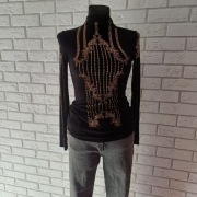 Nowa ozdobna bluzka M/L