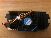 Procesor Pentium III 600E Intel_SLOT I z radiatorem i wentylatorem - retro