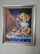 Obraz olejny kopia wg Frans Mortelmans, z ramą 