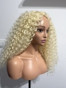 Afroloki Peruki, 46cm , Blond Synthetic