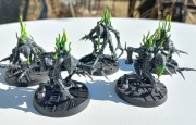 Necromunda - Malstrain Genestealer Gang - złożeni pomalowani