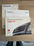 Książki obsługi. Audi V8 . 