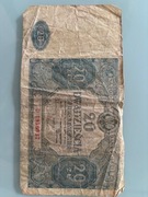 BANKNOT 20 Złotych -- 1946 rok -- Seria D