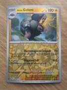 REVERSE HOLO Alolan Golem 046/159 Karta POKEMON TCG Journey Together