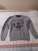 Szara bluza z nadrukiem 