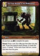WoW TCG - The Final Message to the Wildhammer 244/268 Drums
