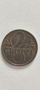 2 gr grosze 1923 mennicza st. 1-