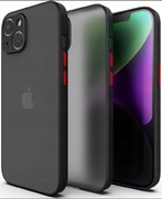 ETUI MATOWE OCHRONA APARATU DO IPHONE 13 | CZARNY